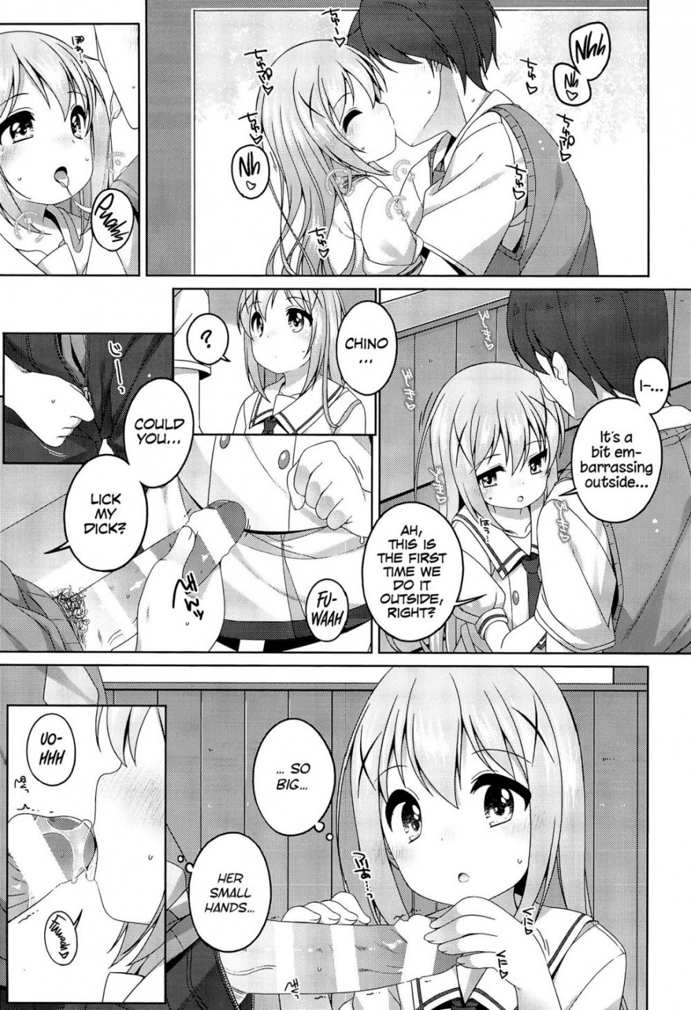 Hentai Manga Comic-I Want to Have Lots of Sex with the Cute Chino-chan!-Read-6